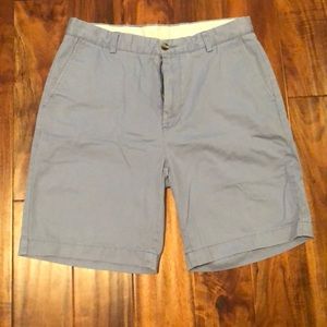 Blue shorts purchased from Dillard’s.